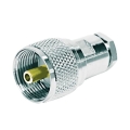 UHF Male to RG58 Solder Crimp Connector - Pulse