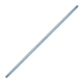 Galvanised steel antenna mast 1.8m tall 25mm diameter