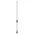 4.5dBi UHF CB Black Stainless Steel Antenna Whip - Mobile One