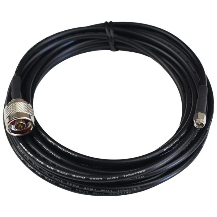 RG58 coaxial cable complete with N to SMA connectors