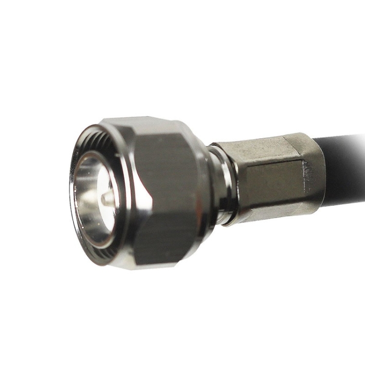 4.3-10 Male to CNT/LMR 400 Solder Crimp Connector - Pulse D43-111