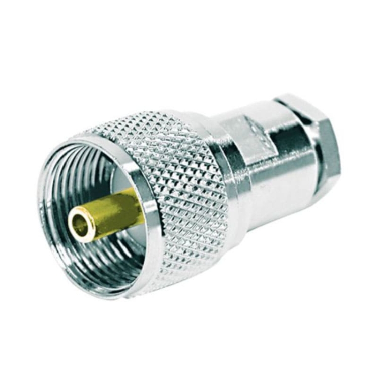 UHF Male to RG58 Solder Crimp Connector - Pulse