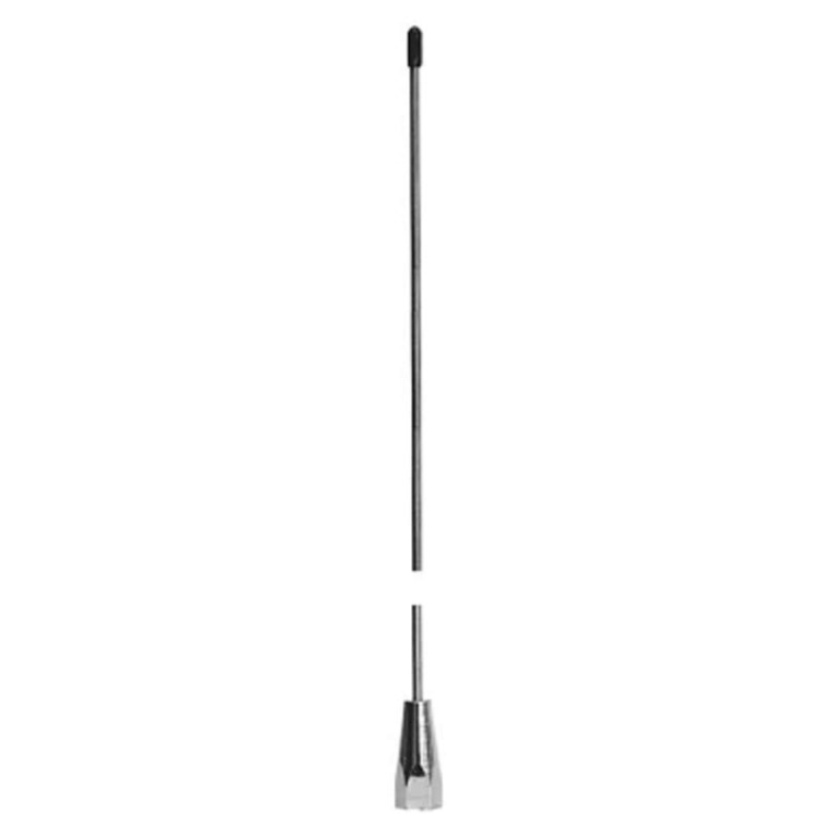 RFI VHF Unity Gain Stainless Steel Antenna Aerial Whip