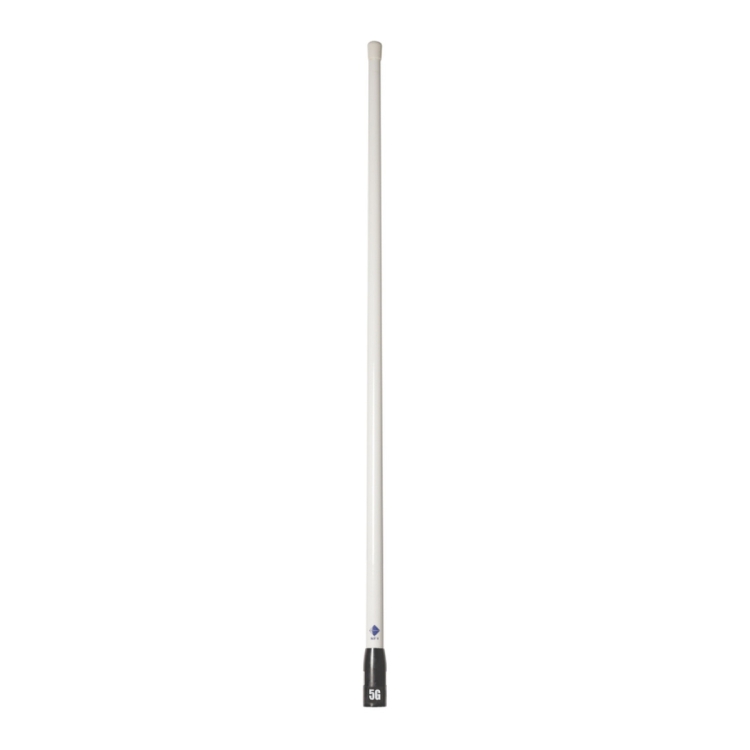 RFI CDQ8197-WB-WHIP 5G 7.5dBi White Cellular Mobile Phone Antenna Whip Black Base