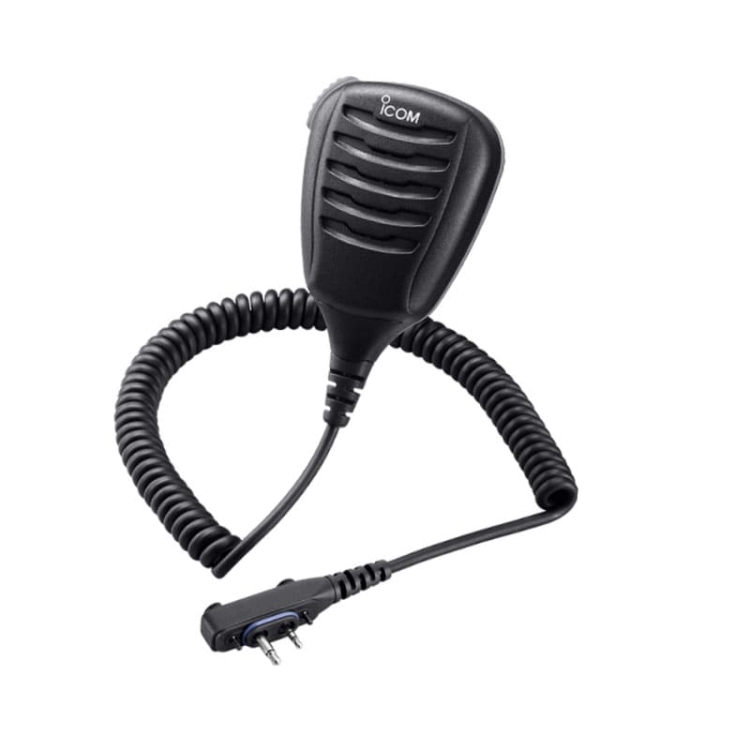 icom waterproof remote microphone hm-168lwp