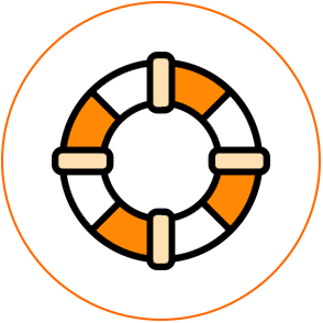 Representation of support